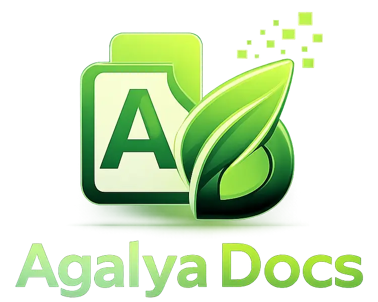 Agalya Docs Logo